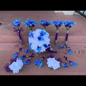 17 Piece set Wedding Bouquet Set SOLD ELSEWHERE